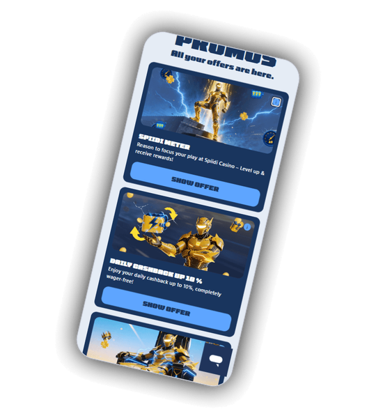 Spiidi Casino kampanjeside som viser velkomstmatchen og gratisspinnene