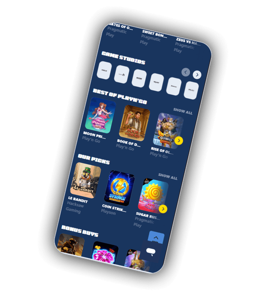 Spiidi Casino spillleverandor side som viser de sertifiserte studio logoene